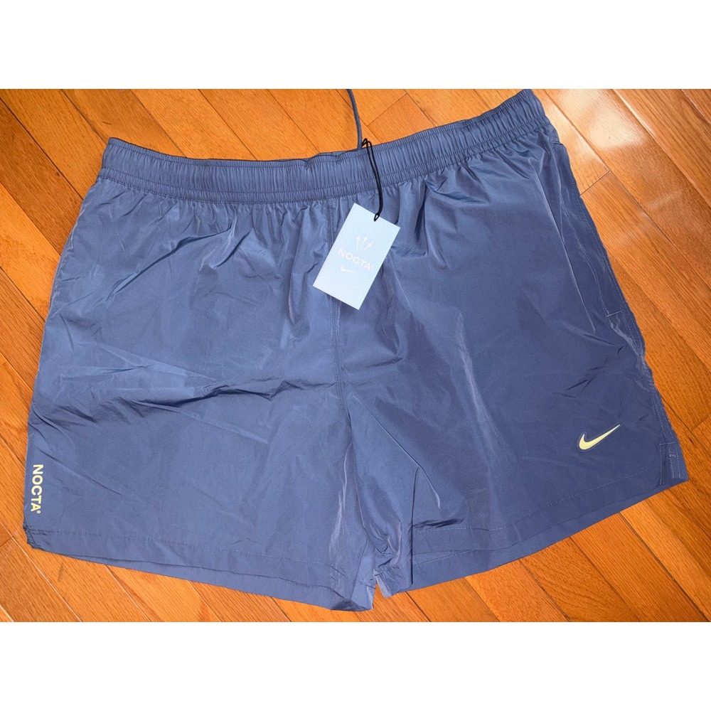 Nike NOCTA Sunset Shorts Diffused Blue Drake Mens XL FN8194-491 NWT - Picture 2 of 7